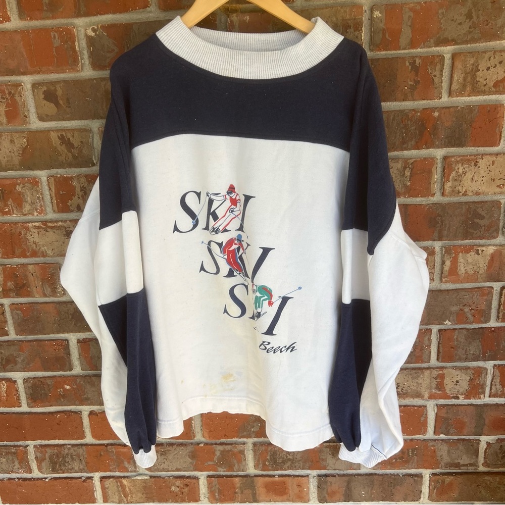 Vintage Ski Beech Sweatshirt